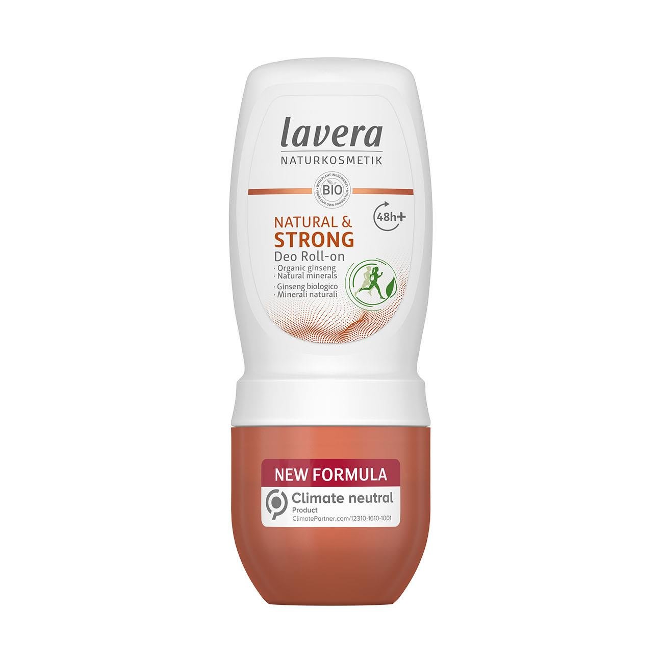 Natural & Strong Deo Roll On 50ml - Lavera - Deodorants - Eco Natural Products