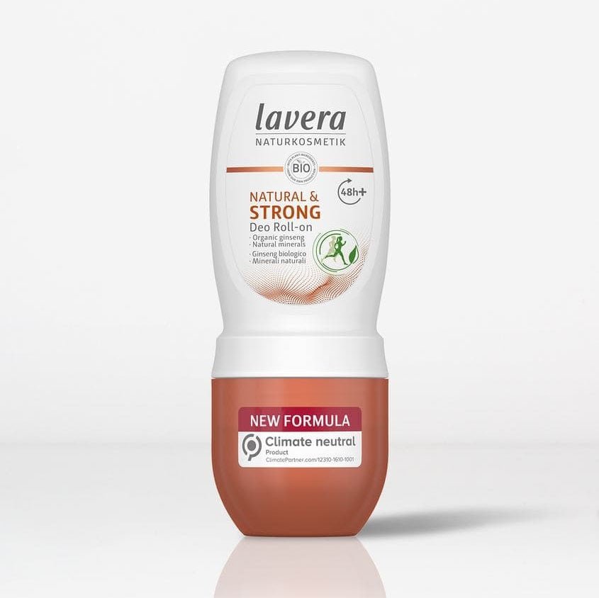 Natural & Strong Deo Roll On 50ml - Lavera - Deodorants - Eco Natural Products