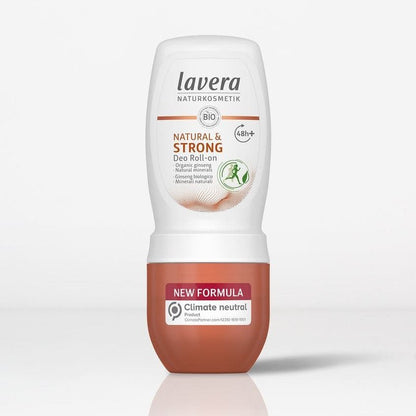 Natural & Strong Deo Roll On 50ml - Lavera - Deodorants - Eco Natural Products