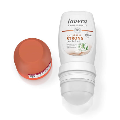 Natural & Strong Deo Roll On 50ml - Lavera - Deodorants - Eco Natural Products