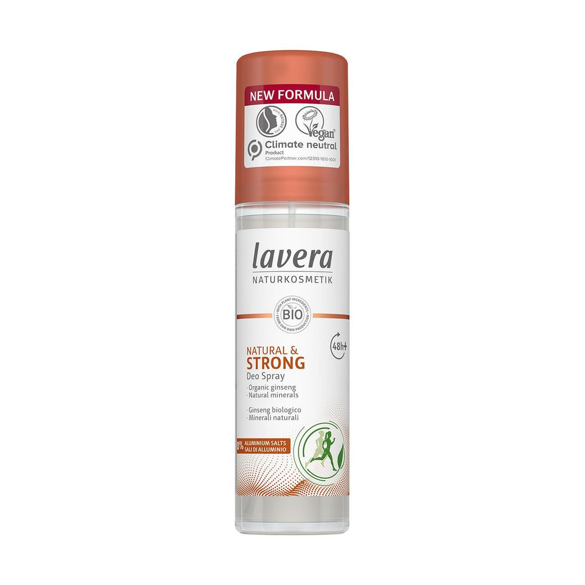 Natural & Strong Deo Spray 75ml - Lavera - Deodorants - Eco Natural Products