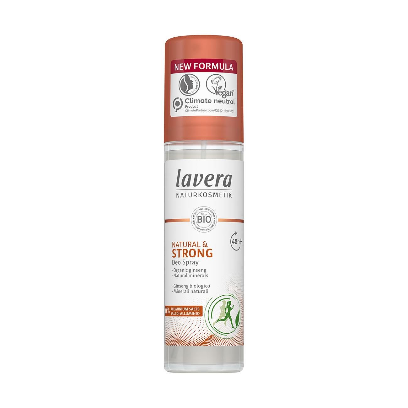 Natural & Strong Deo Spray 75ml - Lavera - Deodorants - Eco Natural Products
