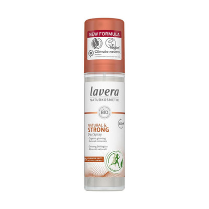 Natural & Strong Deo Spray 75ml - Lavera - Deodorants - Eco Natural Products