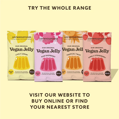 Natural Tropical Real Fruit Flavoured Jelly Crystals 85g - Just Wholefoods - Jelly - Eco Natural Products
