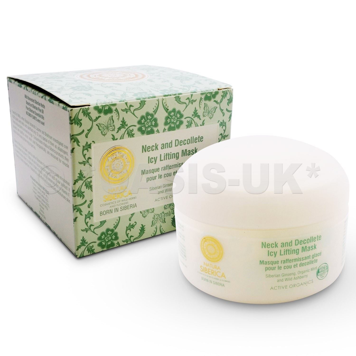 Neck and Decollete Icy Lifting Mask 120ml - Eco Natural Products - Natura Siberica - Body Mask