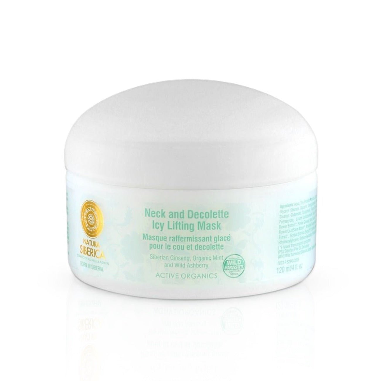 Neck and Decollete Icy Lifting Mask 120ml - Eco Natural Products - Natura Siberica - Body Mask