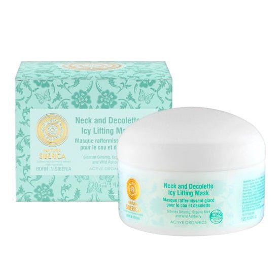 Neck and Decollete Icy Lifting Mask 120ml - Eco Natural Products - Natura Siberica - Body Mask