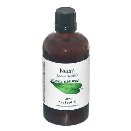 Neem Pure Seed Oil 100ml - Amour Natural - Blending Oil - Eco Natural Products