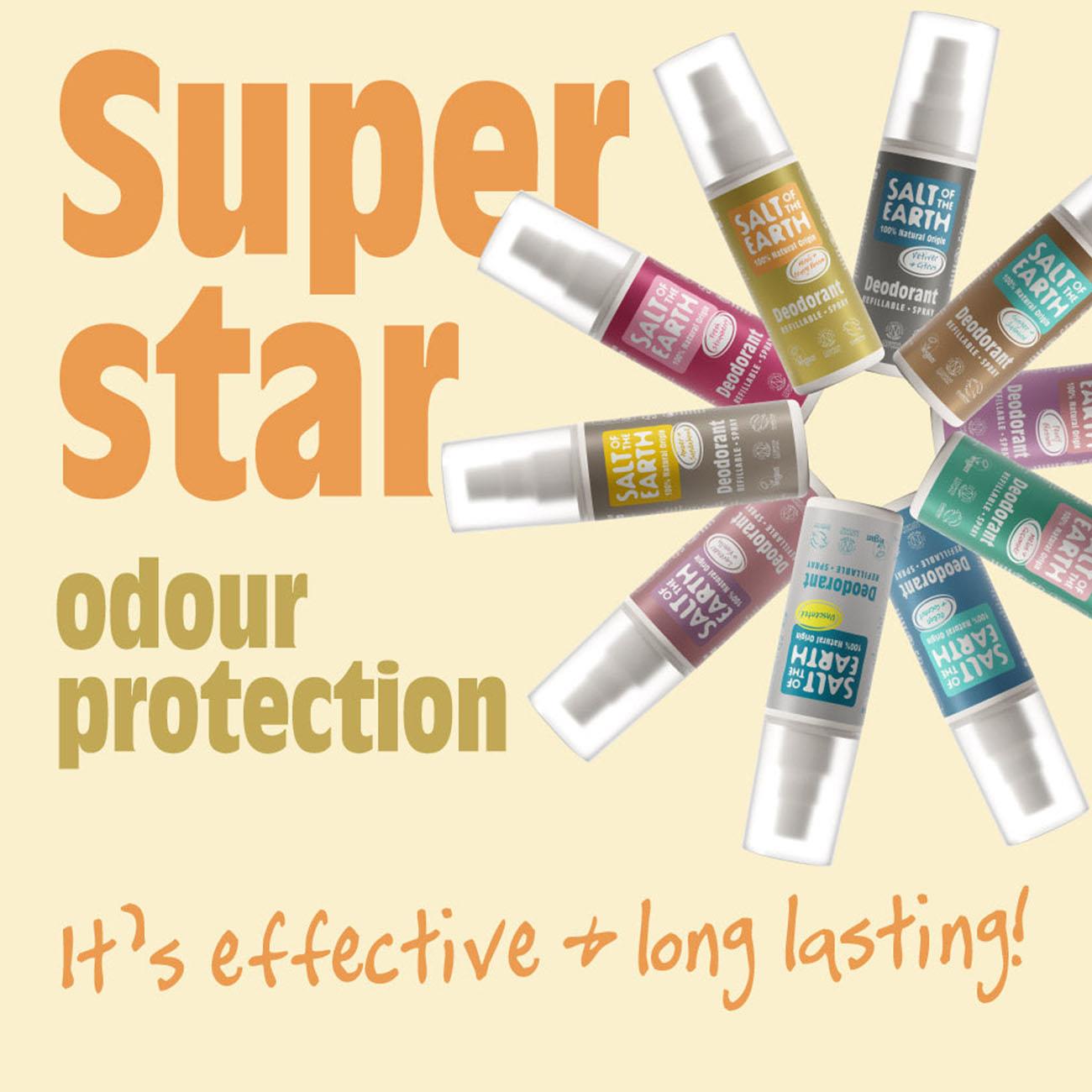 Neroli & Orange Blossom Deodorant Spray 100ml - Salt Of the Earth - Deodorant - Eco Natural Products