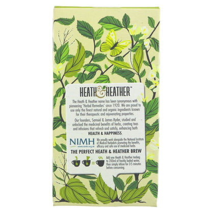 Nettle Infusion 20 Bags - Heath & Heather - Infusion - Eco Natural Products