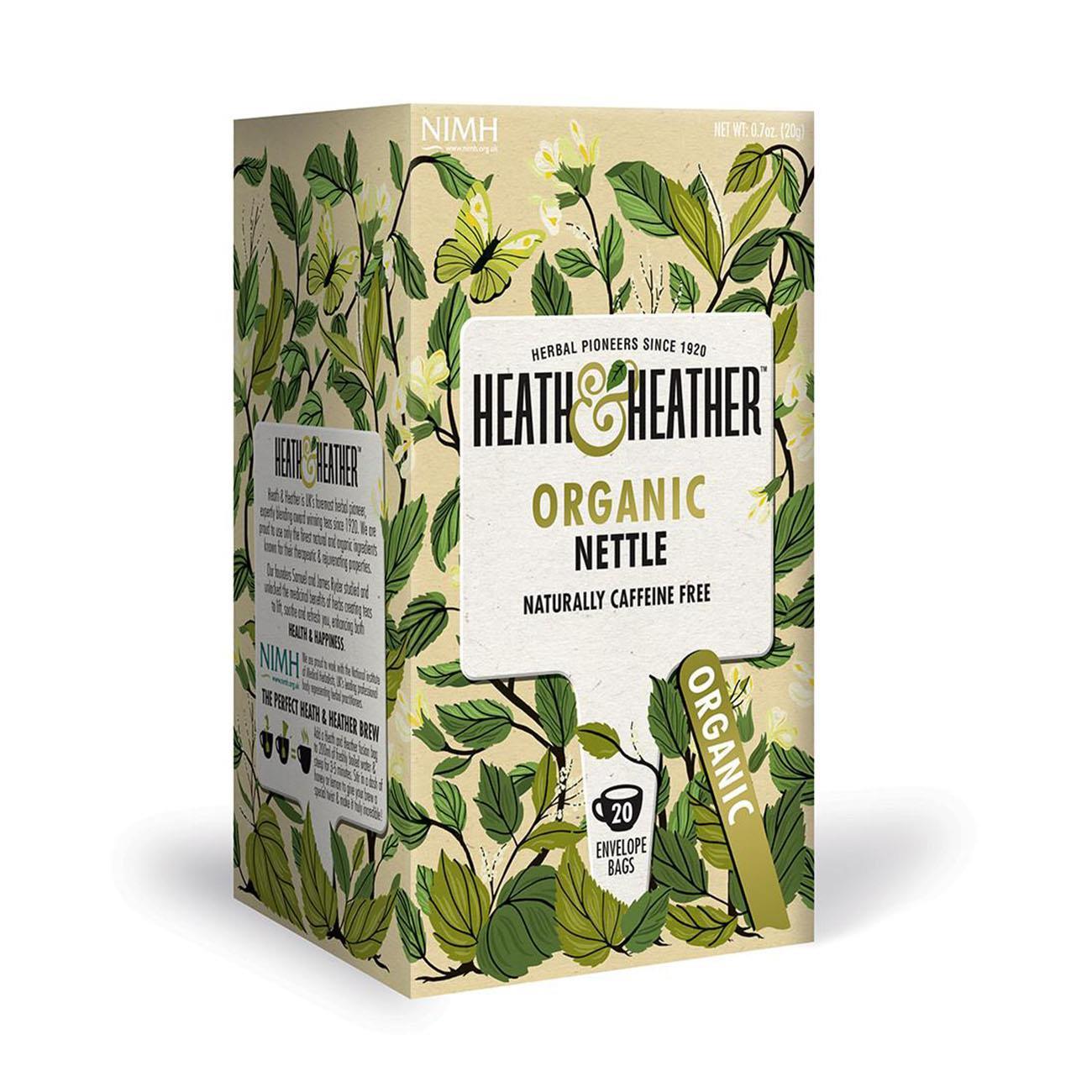Nettle Infusion 20 Bags - Heath & Heather - Infusion - Eco Natural Products