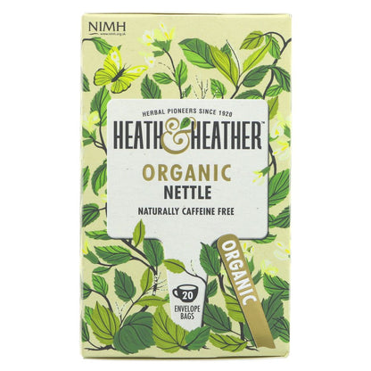 Nettle Infusion 20 Bags - Heath & Heather - Infusion - Eco Natural Products