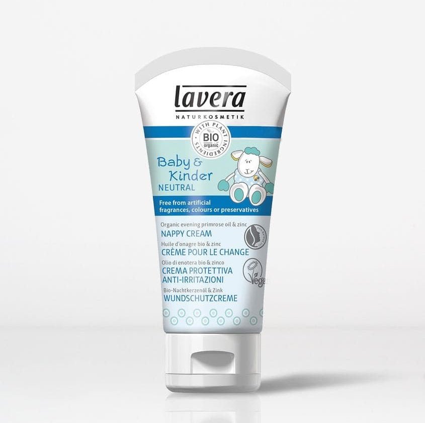 Neutral Baby and Kinder Nappy Cream for Sensitive Skin 50ml - Eco Natural Products - Lavera - Nappy Cream