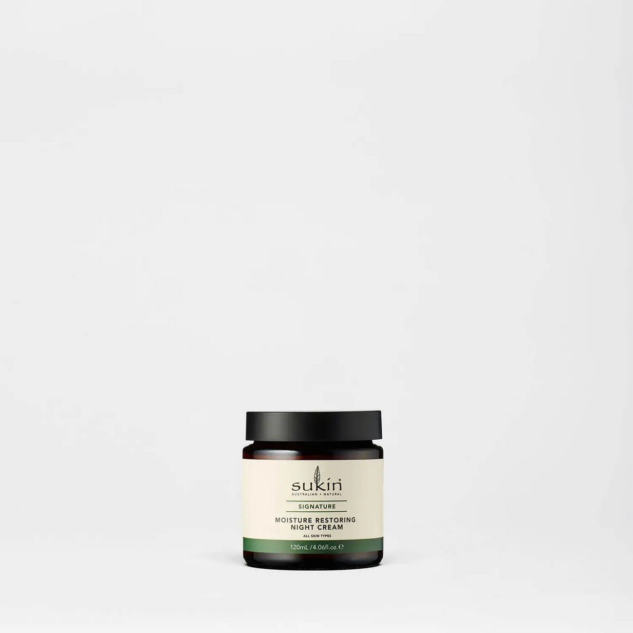 Night Cream Moisture Restoring Jar 120ml - Sukin - Night face cream - Eco Natural Products