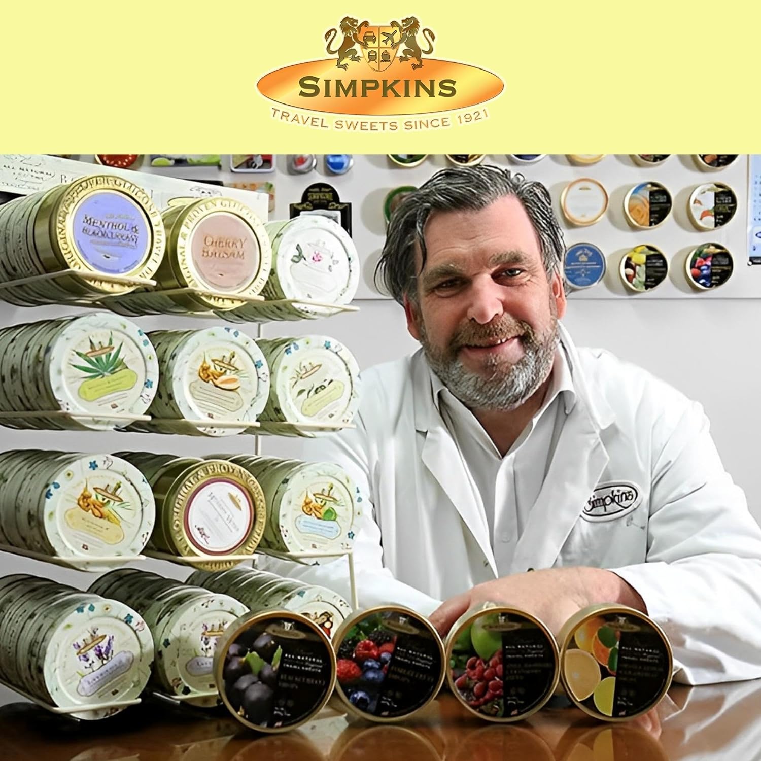 Nipits Liquorice Pellets Menthol Tin 12g - Simpkins - Liquorice - Eco Natural Products