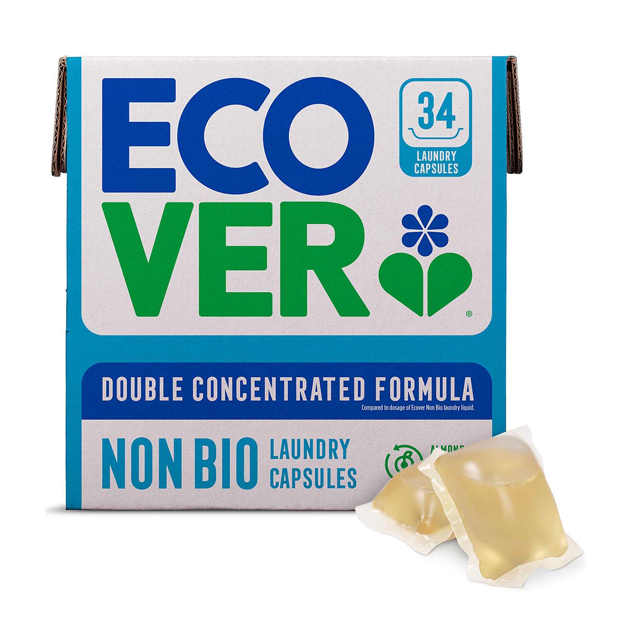 Non - Bio Laundry Capsules 34 Capsules - Ecover - Laundry - Eco Natural Products