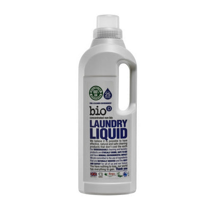 Non Bio Laundry Liquid 1 litre - Bio - D - Laundry Detergent - Eco Natural Products