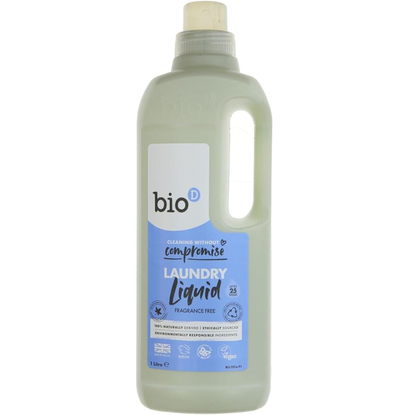Non Bio Laundry Liquid 1 litre - Bio - D - Laundry Detergent - Eco Natural Products