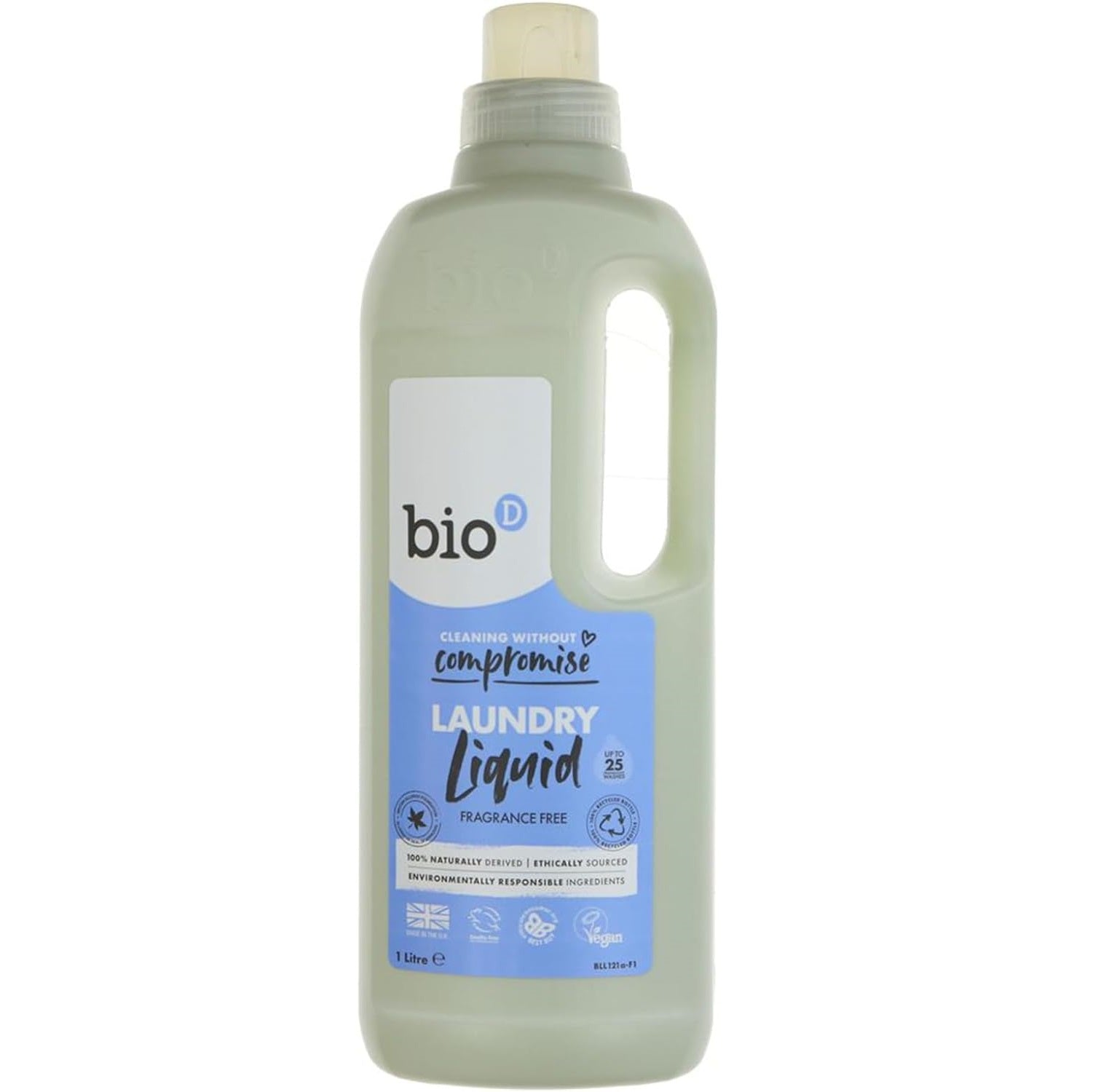 Non Bio Laundry Liquid 1 litre - Bio - D - Laundry Detergent - Eco Natural Products