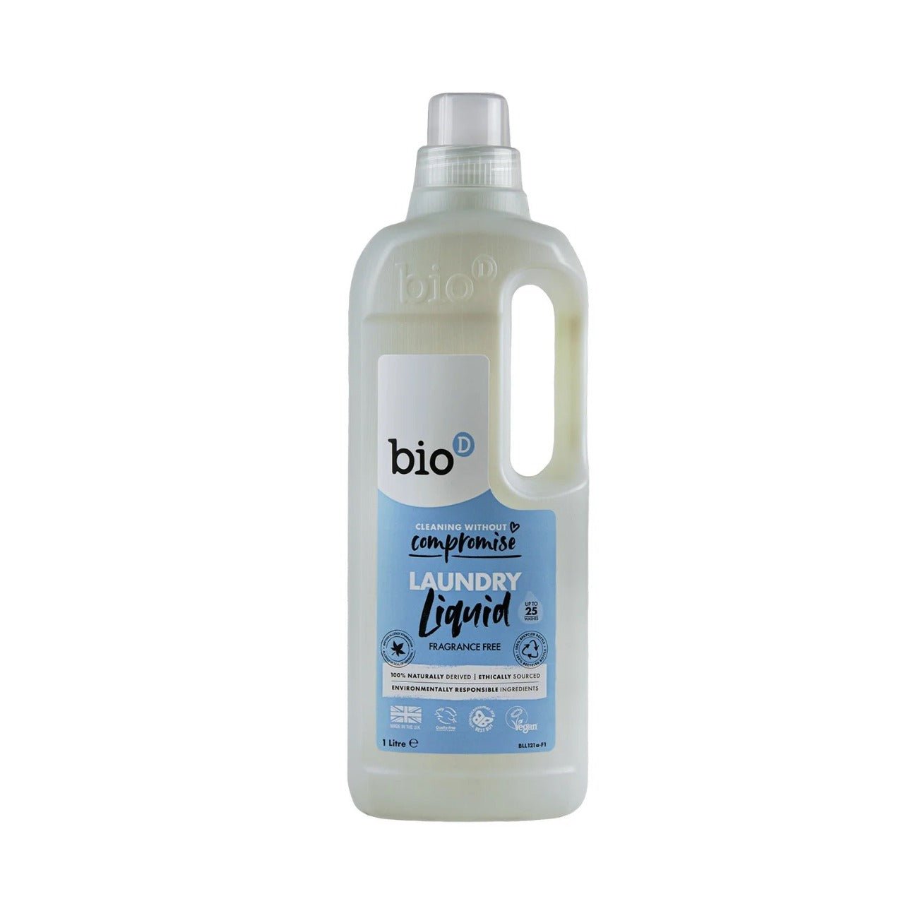 Non Bio Laundry Liquid 1 litre - Bio - D - Laundry Detergent - Eco Natural Products