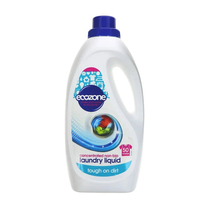 Non Bio Laundry Liquid Concentrated 50 Washes 2L - Ecozone - Laundry Detergent - Ecozone