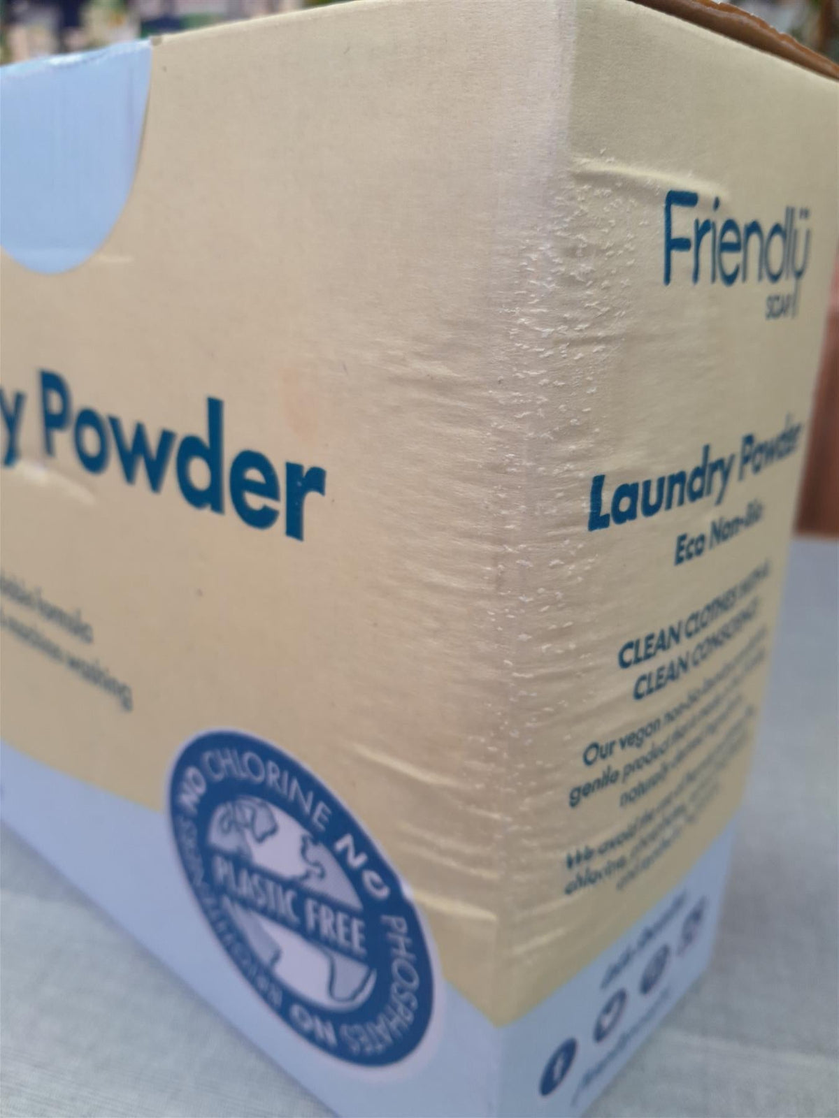 Non - Bio Laundry Powder 1.75kg Damaged Packaging - Friendly Soap - Friendly Soap