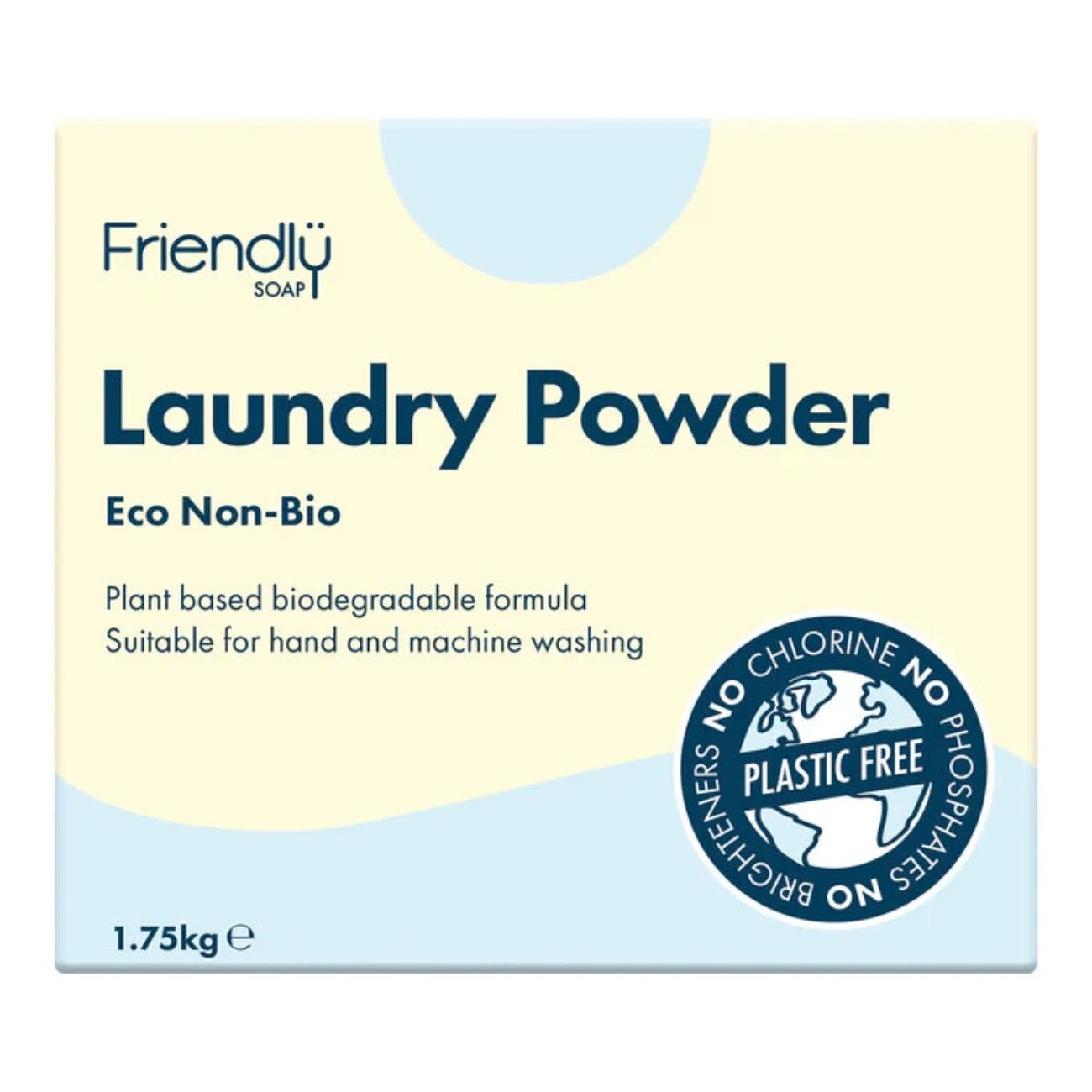 Non - Bio Laundry Powder 1.75kg - Eco Natural Products - Friendly Soap - laundry powder