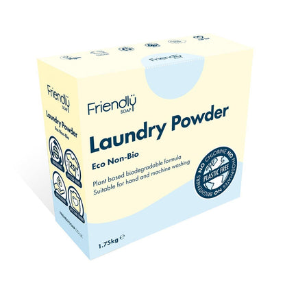 Non - Bio Laundry Powder 1.75kg - Friendly Soap - laundry powder - Eco Natural Products