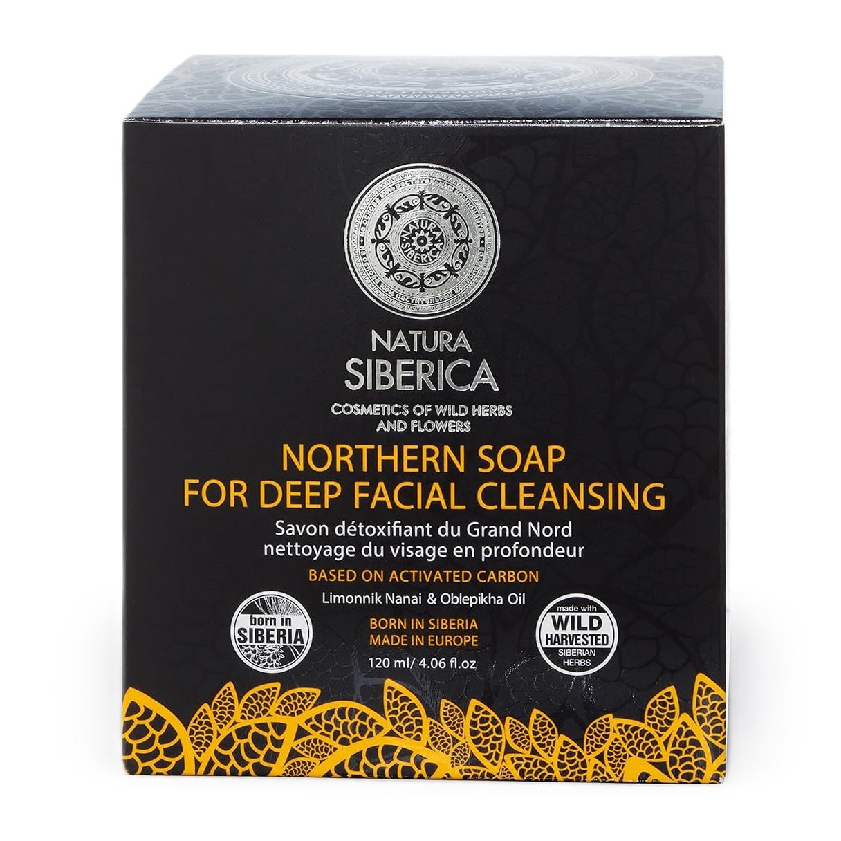 Northern Facial Soap Based on Activated Carbon - Natura Siberica - Soap - Eco Natural Products