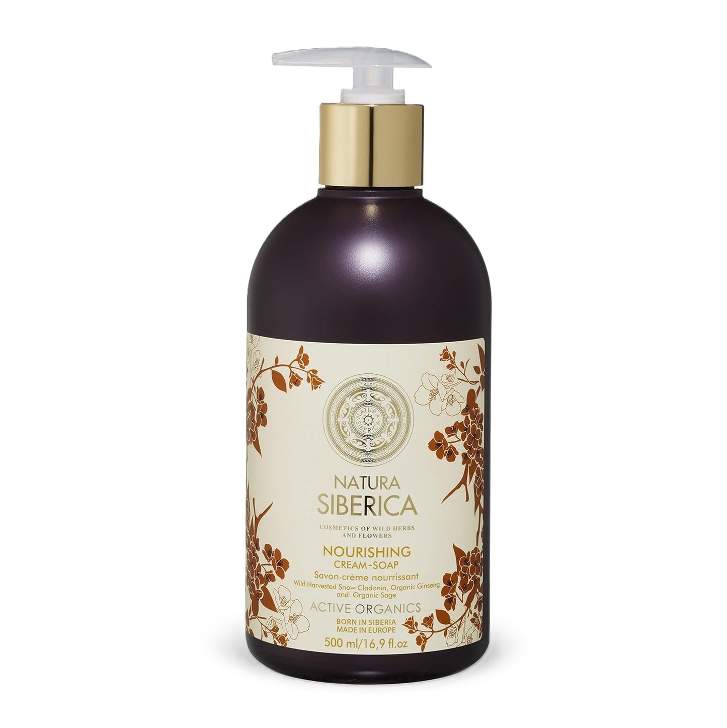 Nourishing Cream Soap 500ml - Natura Siberica - Liquid Soap - Eco Natural Products