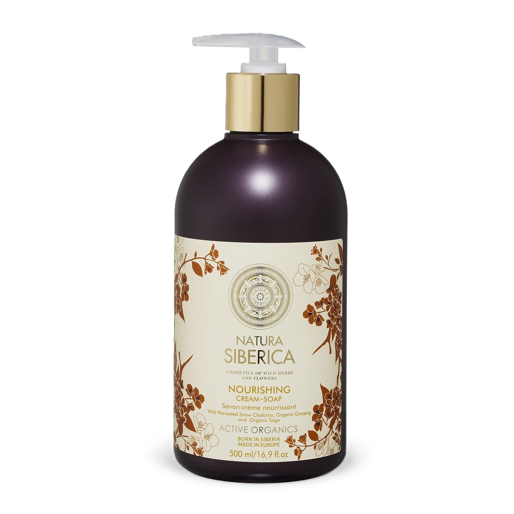 Nourishing Cream Soap 500ml - Natura Siberica - Liquid Soap - Eco Natural Products