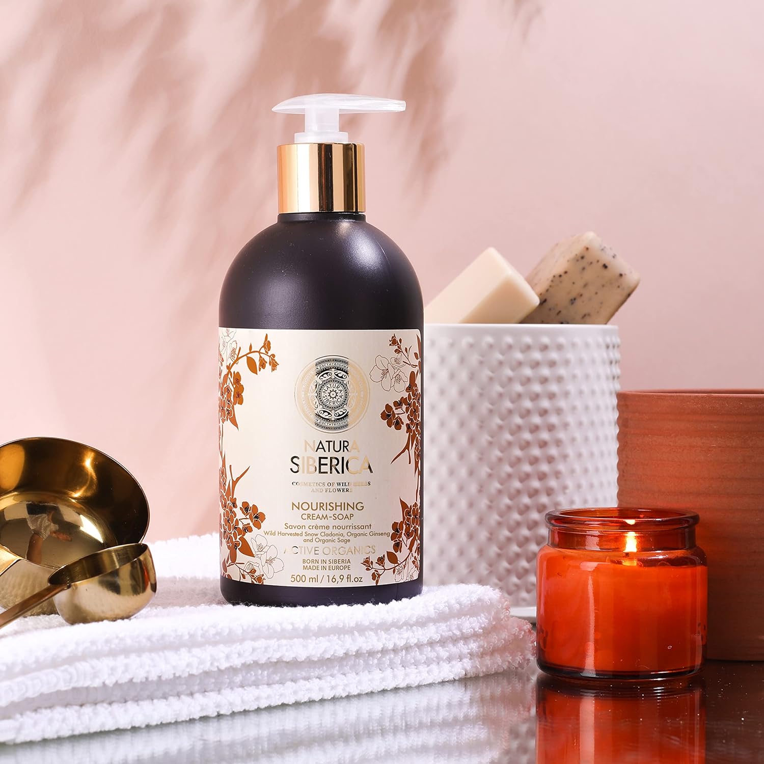 Nourishing Cream Soap 500ml - Natura Siberica - Liquid Soap - Eco Natural Products