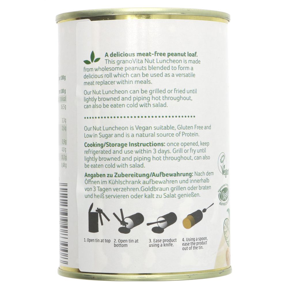 Nut Luncheon 420g - Eco Natural Products - GranoVita - Meat Alternative