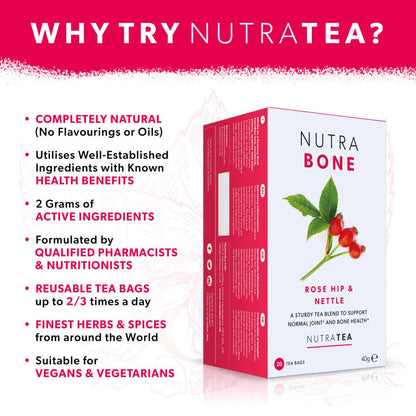 Nutra Bone Herbal Tea 20 Bags - NutraTea - Herbal tea - Eco Natural Products