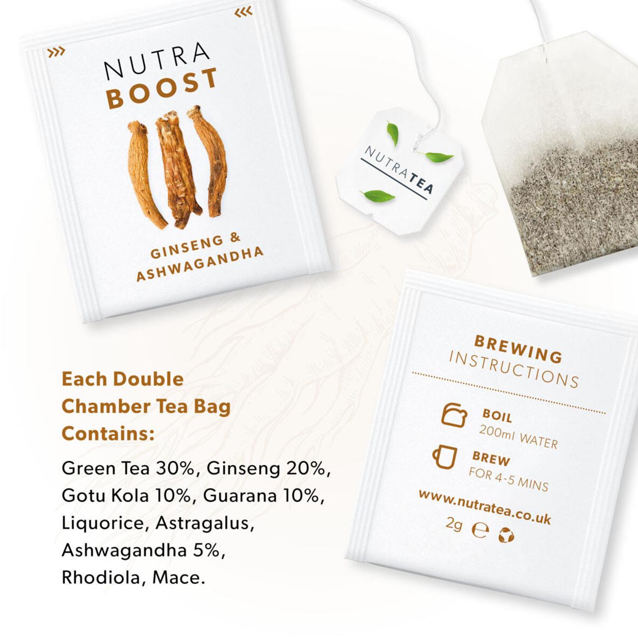 Nutra Boost Herbal Tea 20 Bags - Eco Natural Products - NutraTea - Herbal tea