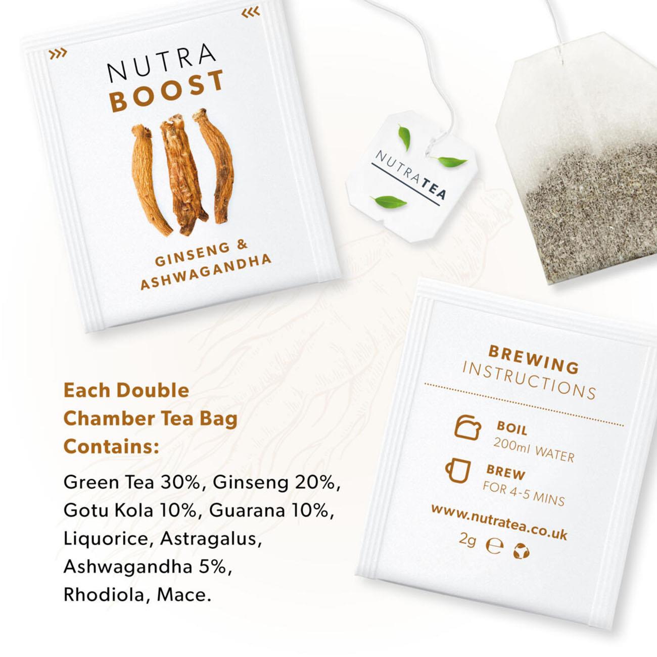 Nutra Boost Herbal Tea 20 Bags - NutraTea - Herbal tea - Eco Natural Products
