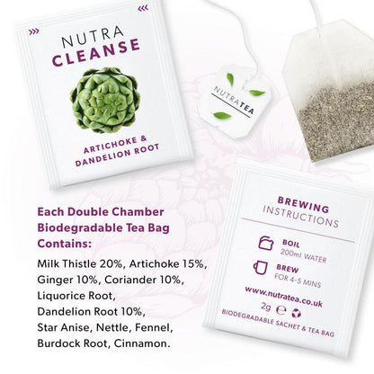 Nutra Cleanse Herbal Tea 20 Bags - NutraTea - Herbal tea - Eco Natural Products