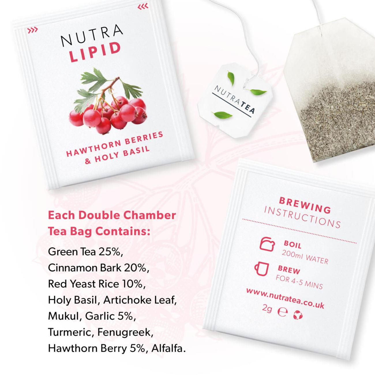 Nutra Lipid Herbal Tea 20 Bags - NutraTea - Herbal tea - Eco Natural Products