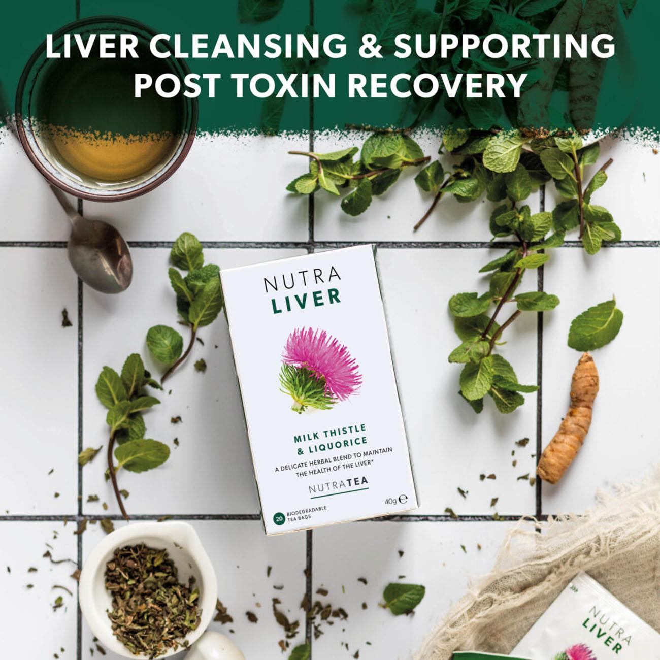 Nutra Liver Herbal Tea 20 Bags - NutraTea - Herbal tea - Eco Natural Products