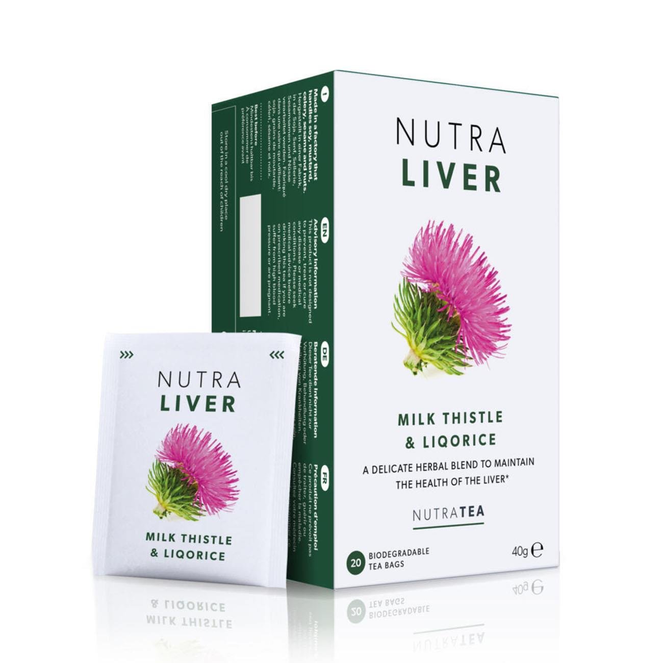 Nutra Liver Herbal Tea 20 Bags - Eco Natural Products - NutraTea - Herbal tea