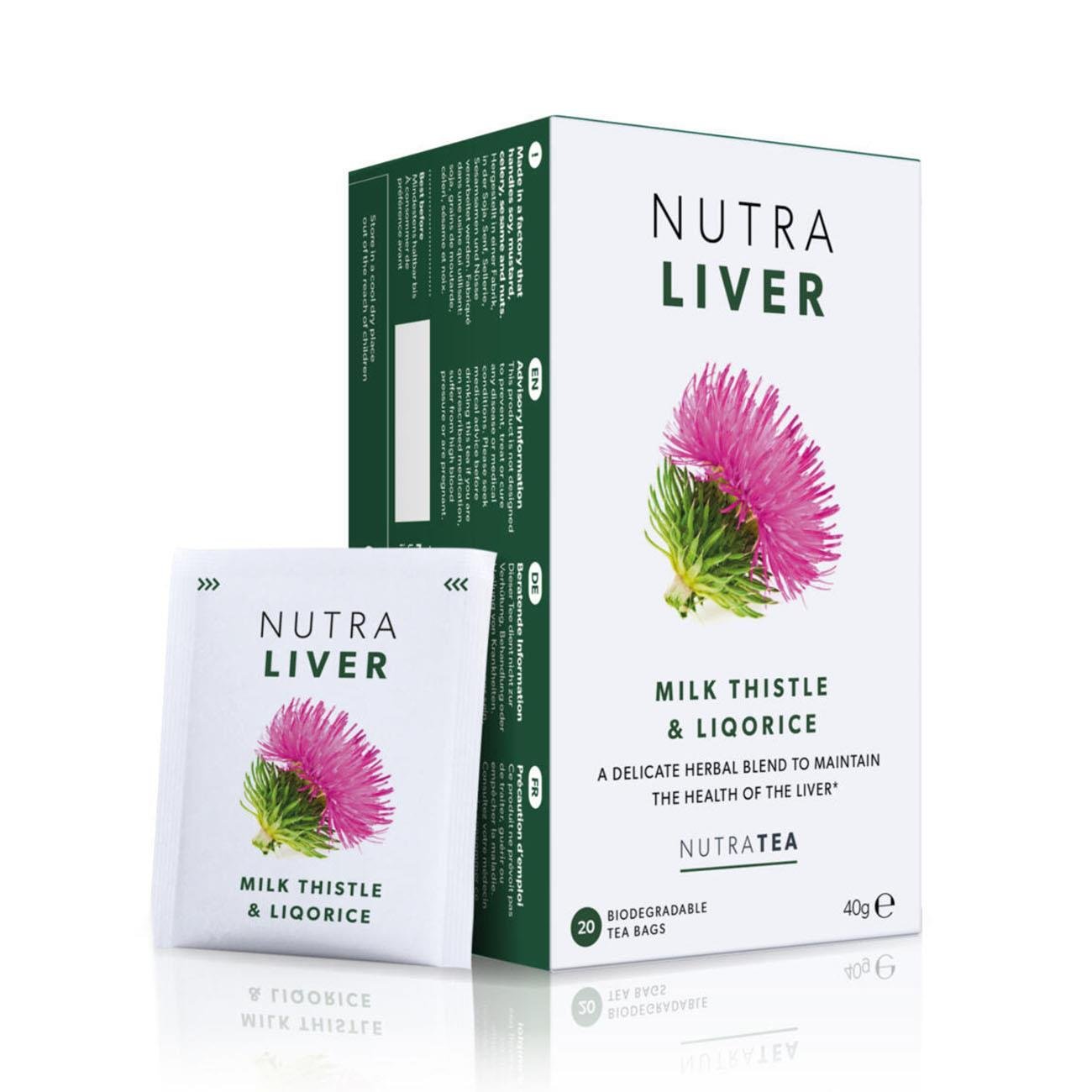 Nutra Liver Herbal Tea 20 Bags - NutraTea - Herbal tea - Eco Natural Products
