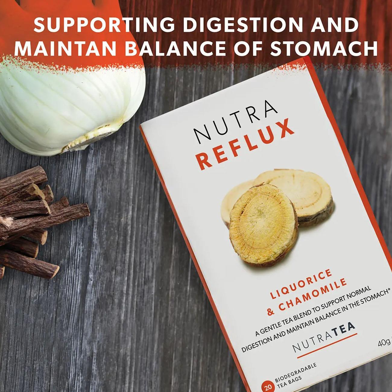 Nutra Reflux Tea Herbal Tea 20 Bags - NutraTea - Herbal Tea - NutraTea