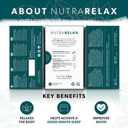 Nutra Relax Herbal Tea 20bags - NutraTea - Herbal tea - Eco Natural Products