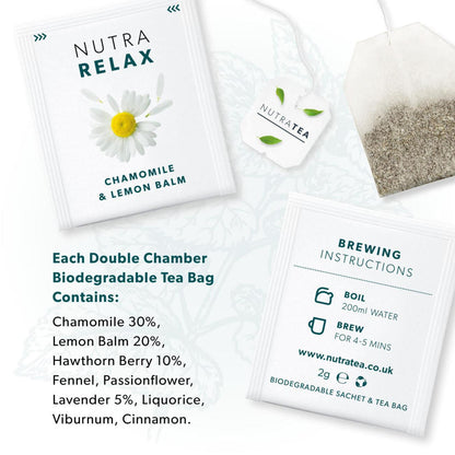 Nutra Relax Herbal Tea 20bags - NutraTea - Herbal tea - Eco Natural Products