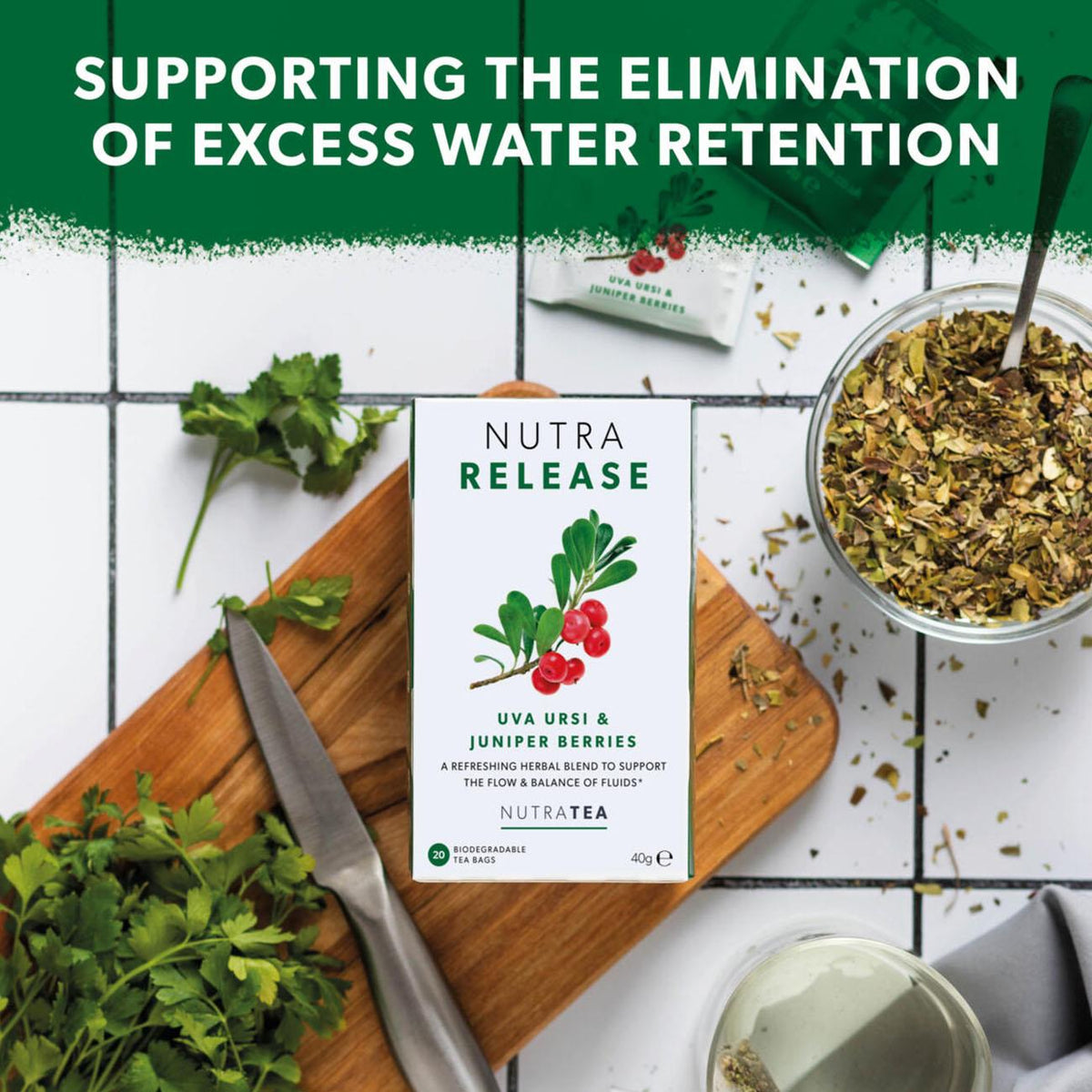 Nutra Release Herbal Tea 20 Bags - NutraTea - Herbal tea - Eco Natural Products