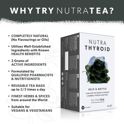 Nutra Thyroid Herbal Tea 20 Bags - NutraTea - Herbal tea - Eco Natural Products