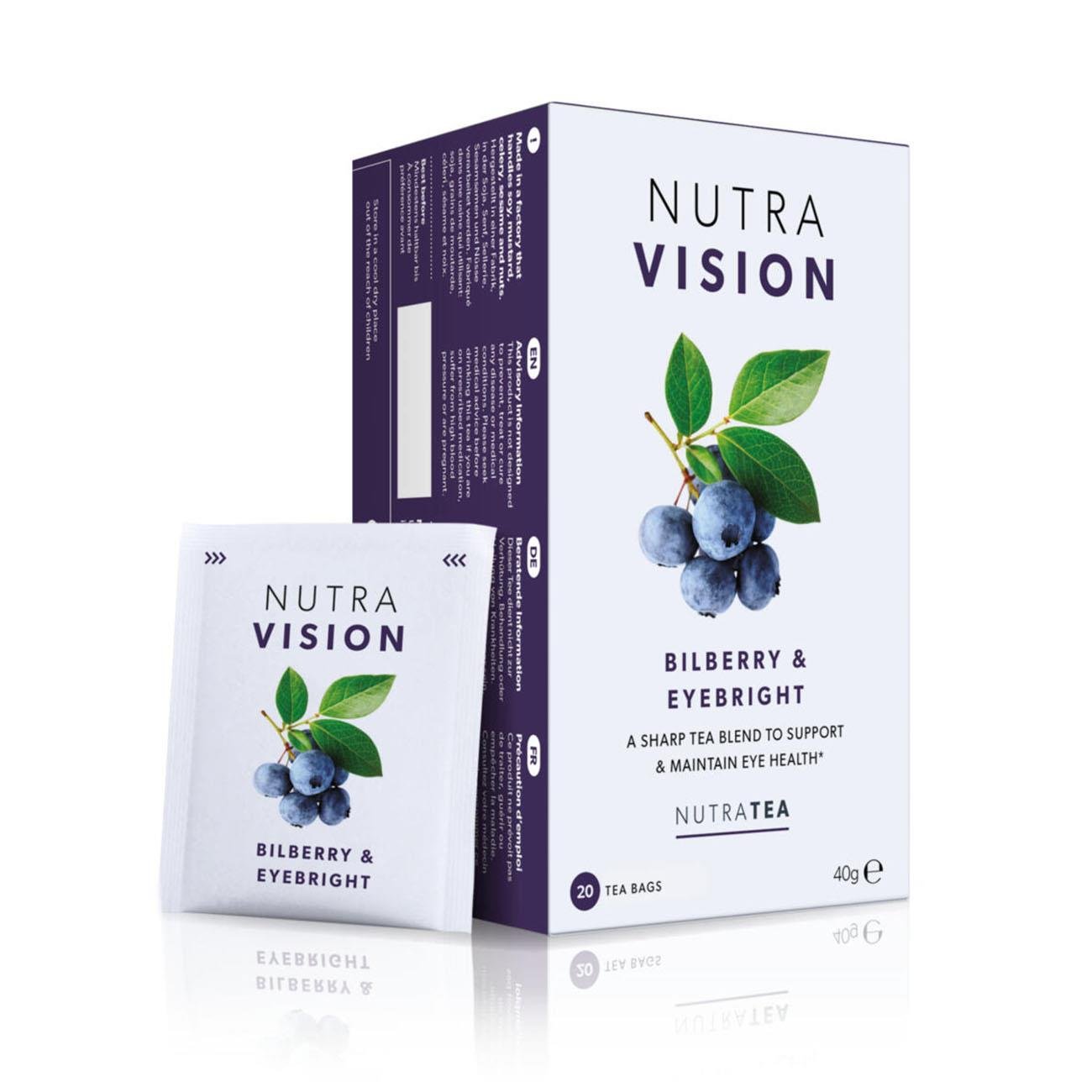 Nutra Vision Herbal Tea 20 Bags - Eco Natural Products - NutraTea - Herbal tea