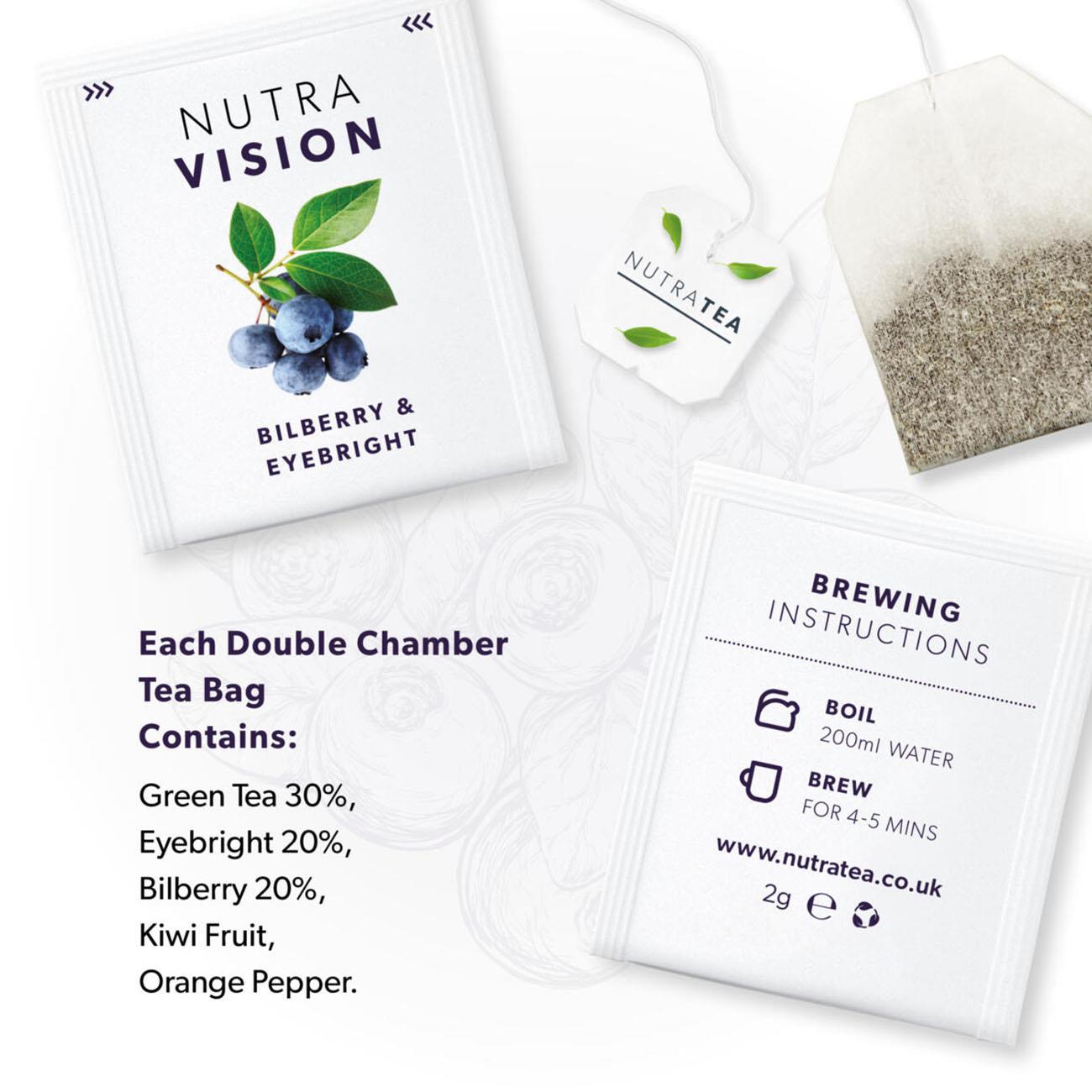 Nutra Vision Herbal Tea 20 Bags - Eco Natural Products - NutraTea - Herbal tea