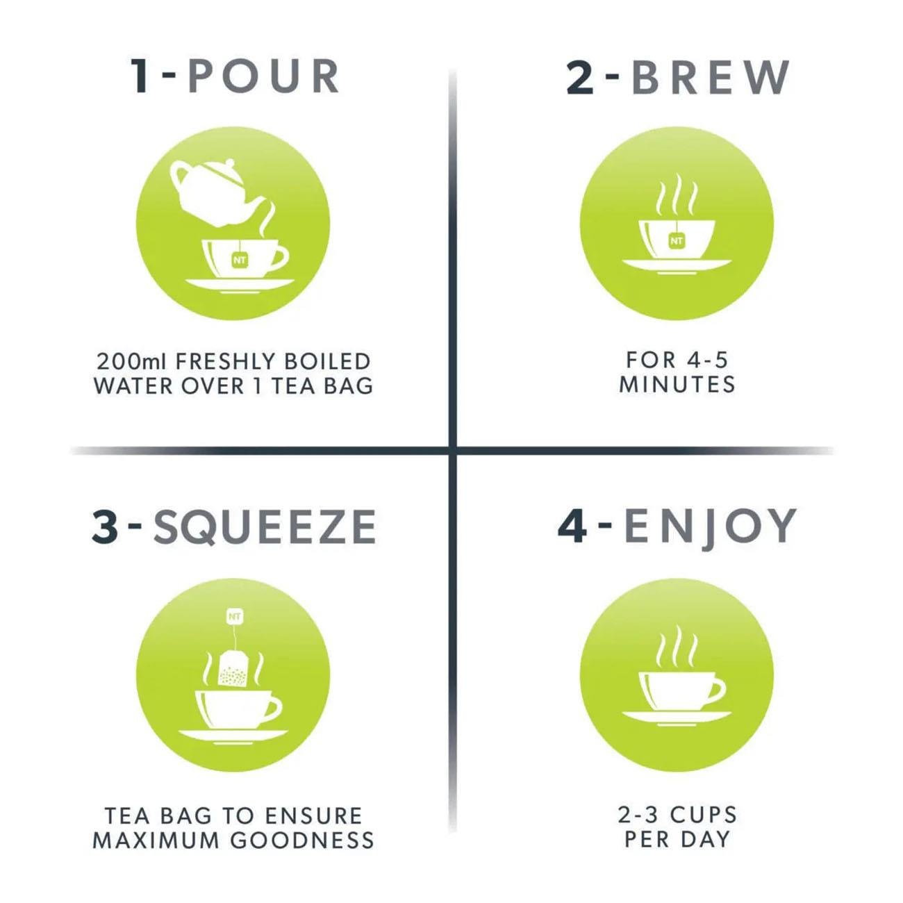 Nutratea Mullein Leaf & Thyme Herbal Tea 20 Bags - NutraTea - Herbal Tea - Eco Natural Products