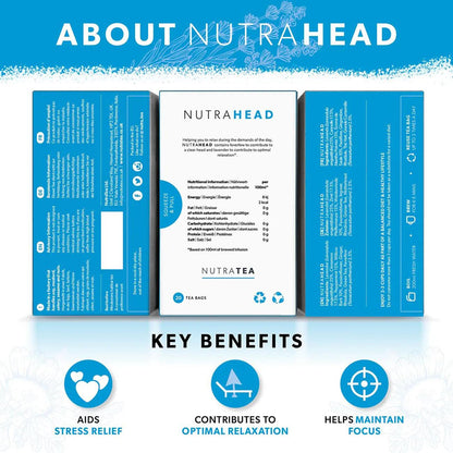 Nutratea Nutra Head Tea Herbal Tea 20 Bags - NutraTea - Herbal Tea - Eco Natural Products